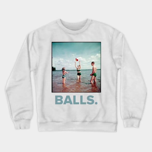 Beach Balls. Crewneck Sweatshirt by shanetheboland